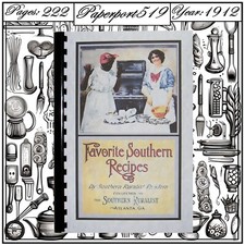 1912 Favorite Southern Recipes Vintage Cook Book 222 Pages picture