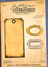 Sizzix Tim Holtz Alterations Movers & Shapers Bigz L Die 656938 picture