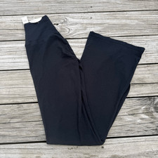 NWT Offline by Aerie Black Hi-Rise Flare Leggings XS picture