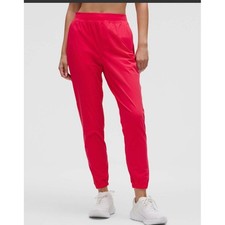 NWT Lululemon Adapted State HR Jogger Red Lightweight Athletic Pants Women's picture