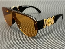 VERSACE VE4391 GB1 7 Black Orange Men's 48 mm Sunglasses picture
