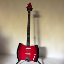 4-String Axee Red Bass Guitars Marceline's Rounded fret Edge stainless Fret picture