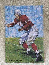FRANK BRUISER KINARD NEW YORK SERIES 1 UNSIGNED CARD 17 GOAL LINE ART picture
