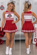 Cheerleading Uniform Ohio State Adult Small picture
