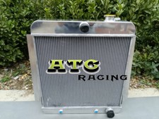 Aluminum Radiator Racing For 1955-1959 Chevy Pick UP Truck V8 58 57 56 55 picture