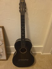 Oahu Publishing Co Cleveland Ohio Acoustic Guitar Vintage Antique 1940's? picture