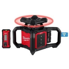 Milwaukee 3701-21T M18 Red Exterior Rotary Laser Level Kit picture