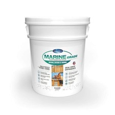 MARINE GRADE 5 Gal. Clear Premium Water-Based Waterproofing Exterior Wood Sealer picture