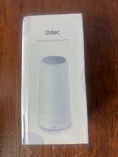odec White Noise Table Lamp Sleep Sound Machine Touch Dimmable Bedside Light picture