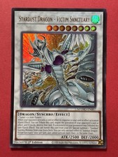 YuGiOh Stardust Dragon - Victim Sanctuary MAMO-EN007 Ultra Rare 1st Edition NM picture