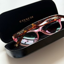 COACH NEW YORK “KRISTIN” HC6041 5115 Brown/Pink 51-16-135 Eyeglasses Frame picture