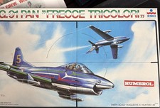 Vintage ESCI SC-4028 Fiat G.91 PAN Frecce Tricolori 1/48 Model Kit Italy picture