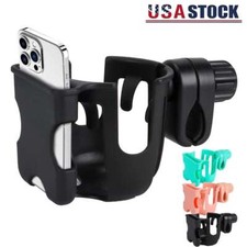 Universal Cup Bottle Phone Holder For Wheelchair Stroller Walker Bike Scooter picture