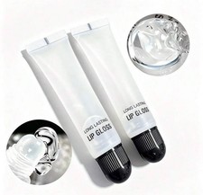 Clear Lip Gloss– Long Lasting Non-Sticky Lip Care – High Shine Gloss picture