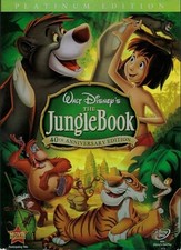 The Jungle Book (Two-Disc 40th Anniversary Platinum Edition) - DVD - GOOD picture