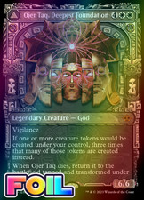 x1 Ojer Taq Deepest Foundation Temple of Civilization LCI MTG 314 FOIL SHOWCASE picture