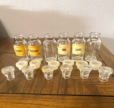 T. C. W. Co. Vintage Apothecary spice jars, Set of 6 picture