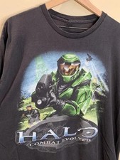 Vintage 2001 Halo Combat Evolved Tee Video Game Unisex S-5XL Shirt picture
