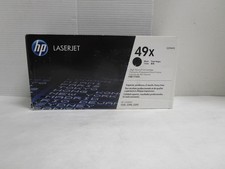 HP 49X Q5949X Black Print Toner Cartridge High Yield LaserJet NEW SEE PHOTOS picture