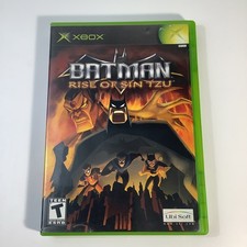 Batman: Rise of Sin Tzu (Microsoft Xbox, 2003) Game Disc & Case picture