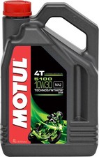 MOTUL - 5100 10W30 4T, 4 Liter, 4 Stroke Motorcycle Oil 104063 picture