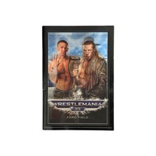 WWE WrestleMania 23 2007 Ford Field Original Ticket Stub + Official Programme picture