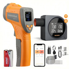 INKBIRD Automatic Smoker Fan Controller WiFi Bluetooth Infrared Thermometer Gun picture