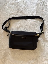 NEW Tumi Voyageur ARDEN 9.0” Crossbody Sling Bag - BLACK w/ GOLD picture
