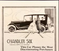 1916 Chandler Six Motor Car Type 17 Limousine $2595 Cleveland OH Print Ad picture