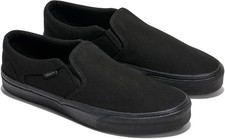 Vans Men's Asher Black Canvas Slip on Skate Shoes 🛹 Assorted Sizes 🛹 NWB picture