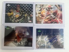 Parkside INDYCAR Cards autographed Josef Newgarden Iconic Images 4 Card Lot picture