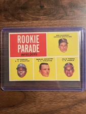 1962 Topps High # Rookie Parade Infielders RC #595 Sadowski Charles Torres picture