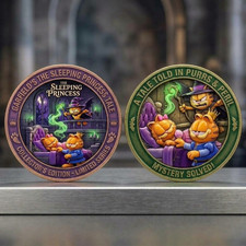 Garfield Odie Tangled Fairy Tale Commemorative Coin 2026 picture