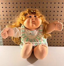 Vintage late-1980s Coleco Cabbage Patch Kids girl — Head Mold #17 —blonde picture