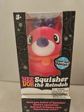 Schylling *Pink 🩷* NeeDoh Squisher the Reindoh Unreleased Rare Squishy picture
