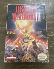 Nintendo NES Dragon Warrior 3 In Acceptable Condition. picture