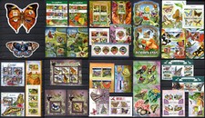 BUTTERFLIES - 65 sheets (2015) MNH Collection [4]  #CNA242 picture