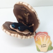 Folkmanis Folktails Scallop Clam Sea Shell Aquarium Hand Finger Puppet with tag picture