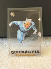 2024 SkyBox Marvel Masterpieces ’92 Platinum Quicksilver #71 Clear Cut  picture