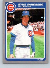 1985 Fleer #65 Ryne Sandberg *JBCARDS* 1.5 picture