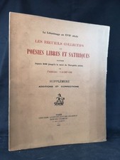 Les recueils collectifs de poésies libres et satiriques publiés depuis 16 662500 picture