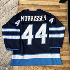 Winnipeg Jets Signed Josh Morrissey NHL Hockey Jersey Autograph Auto JSA COA picture