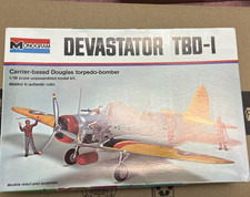 Vintage 1974 Copyright Monogram 1/48 Devastator TBD-1 Model Kit picture