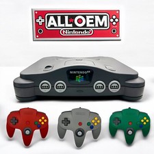 N64 Nintendo 64 Console + OEM + Bundles + Cords + CLEANED picture