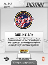 Presale CAITLIN CLARK 2026 Panini #242