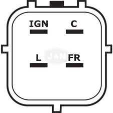 400-52269R-JN J&N Electrical Products Alternator picture