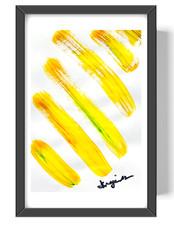 Guajardo Art Original Acrylic 9X6 Abstract Light Energy Painting picture