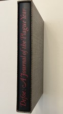 A Journal of the Plague Year Daniel Defoe 1968 Heritage Press Slipcase Sandglass picture