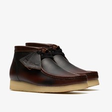 Clarks Originals Men's Wallabee Boot Dark Tan Combi 26182763 picture