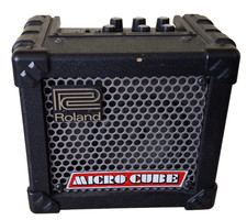 Roland Micro Cube N225 Portable Guitar Amp Tested Works Missing Parts picture